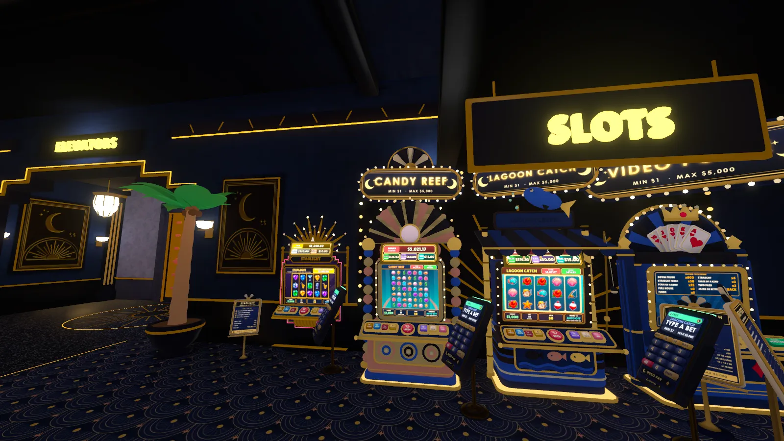 The Midnight Lounge slot bank