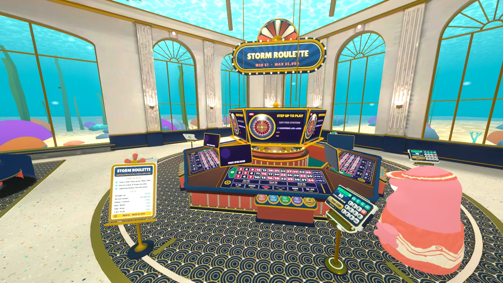 Storm Roulette in the Pearl Palace